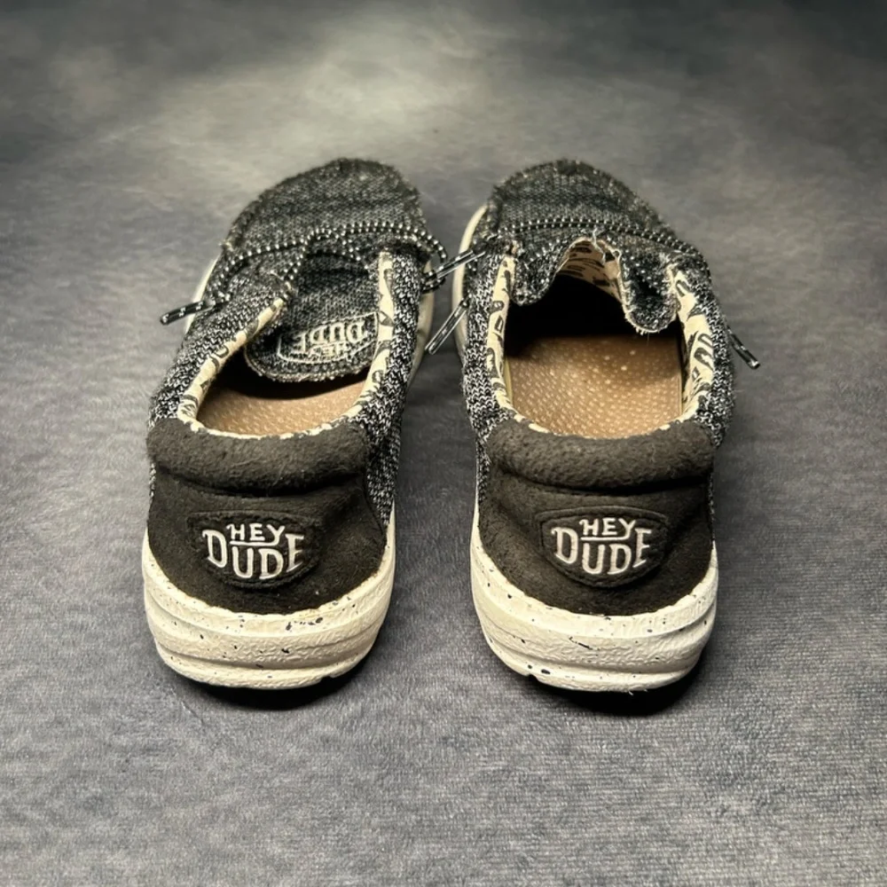 Kids' Heather Grey Hey Dude's size 11